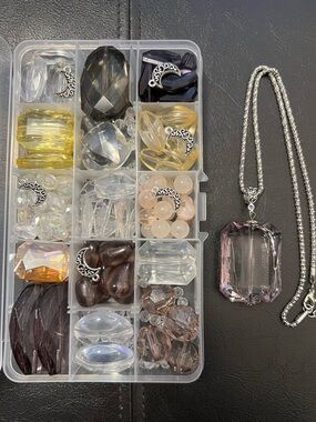 Craft Beads, MYSTIC CRYSTALS - NO OUIJA BOARD, Jewelry Supplies, loose bulk